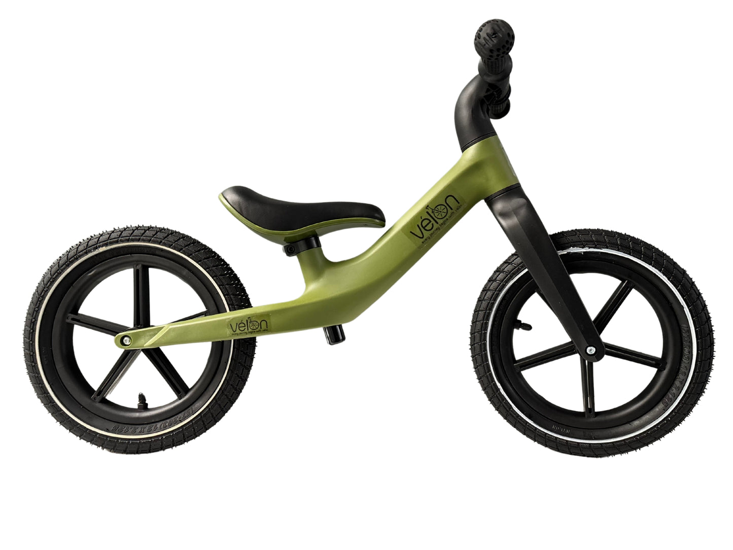 Vélon : Vélo d'équilibre – Sans pédales dès 2 ans jusqu'à 50 kg - Vert