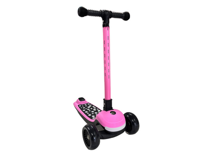 Trottinette pour Enfants 3-12 ans avec Roues Lumineuses – Le Mélange Ultime de Sécurité, de Plaisir et de Qualité ! Rose