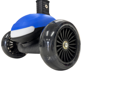 Trottinette pour Enfants 3-12 ans avec Roues Lumineuses – Le Mélange Ultime de Sécurité, de Plaisir et de Qualité ! Blue