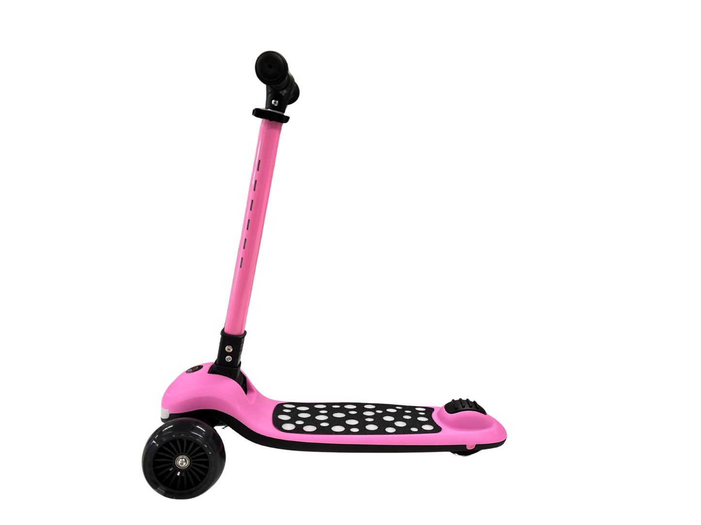 Trottinette pour Enfants 3-12 ans avec Roues Lumineuses – Le Mélange Ultime de Sécurité, de Plaisir et de Qualité ! Rose