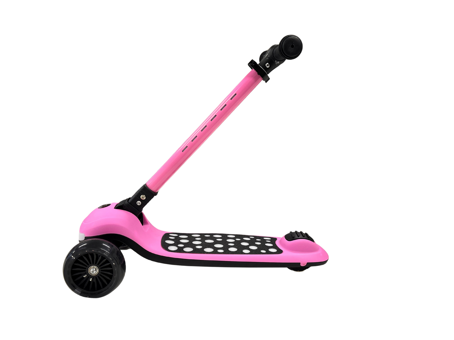 Trottinette pour Enfants 3-12 ans avec Roues Lumineuses – Le Mélange Ultime de Sécurité, de Plaisir et de Qualité ! Rose