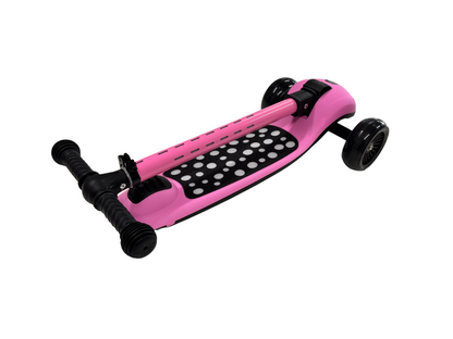 Trottinette pour Enfants 3-12 ans avec Roues Lumineuses – Le Mélange Ultime de Sécurité, de Plaisir et de Qualité ! Rose