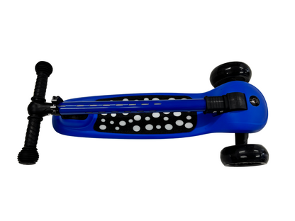 Trottinette pour Enfants 3-12 ans avec Roues Lumineuses – Le Mélange Ultime de Sécurité, de Plaisir et de Qualité ! Blue