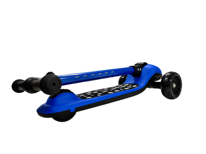 Trottinette pour Enfants 3-12 ans avec Roues Lumineuses – Le Mélange Ultime de Sécurité, de Plaisir et de Qualité ! Blue