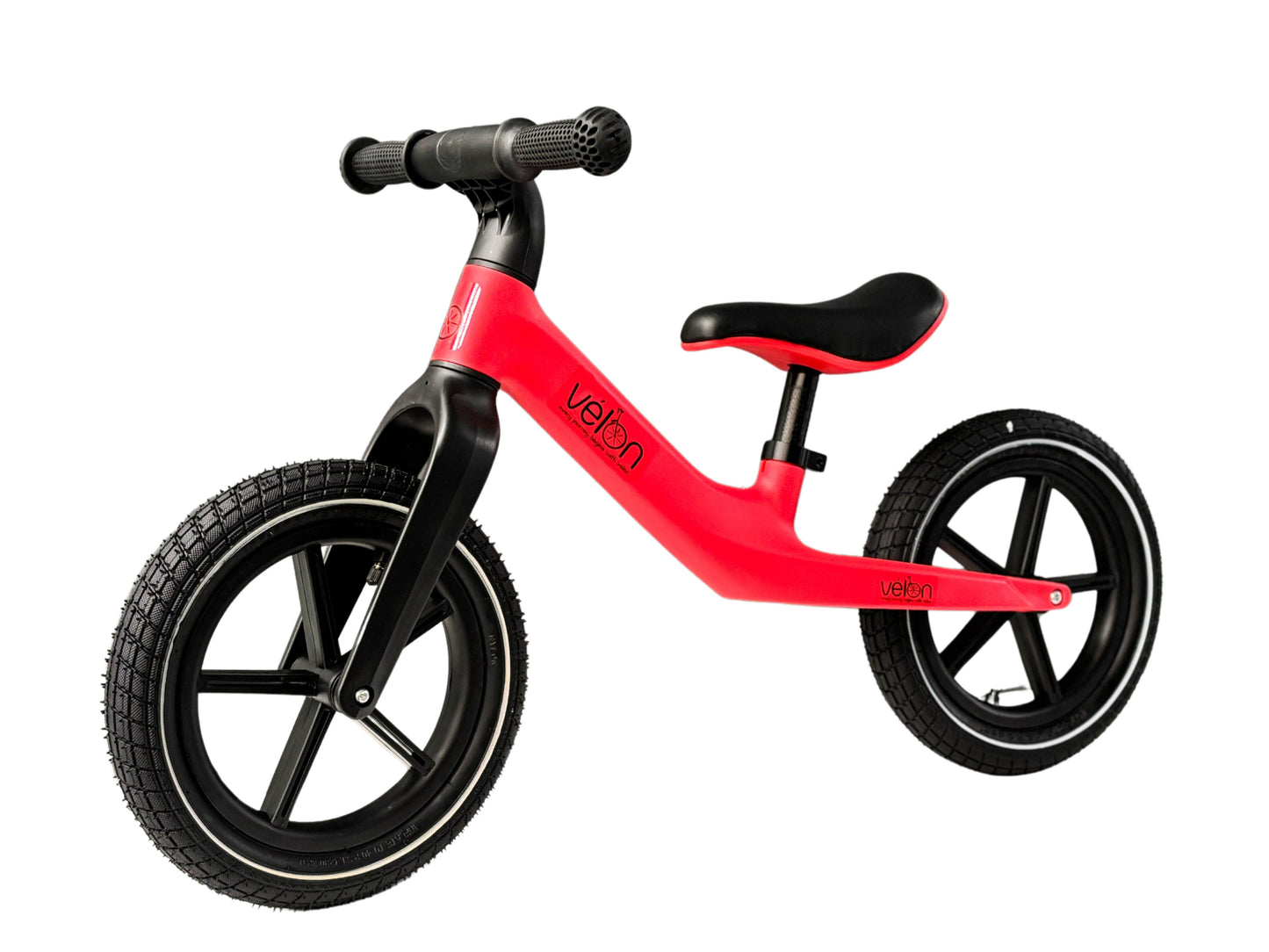 Vélon : Vélo d'équilibre – Sans pédales dès 2 ans jusqu'à 50 kg Rouge