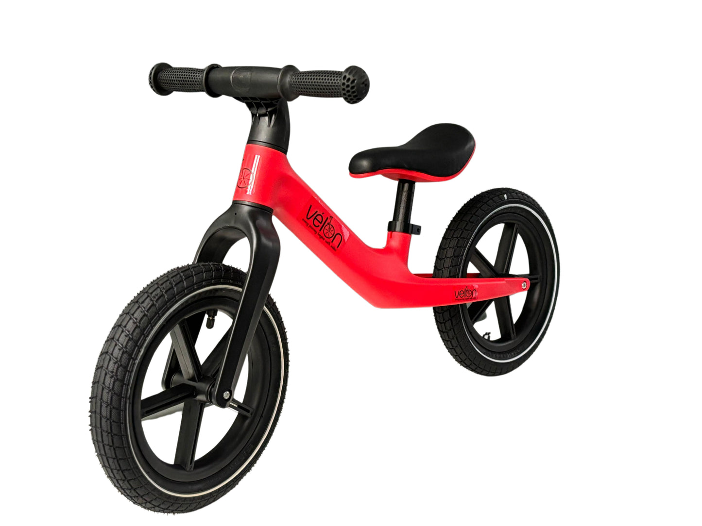 Vélon : Vélo d'équilibre – Sans pédales dès 2 ans jusqu'à 50 kg Rouge