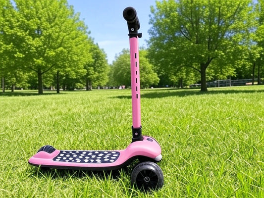 Trottinette pour Enfants 3-12 ans avec Roues Lumineuses – Le Mélange Ultime de Sécurité, de Plaisir et de Qualité ! Rose