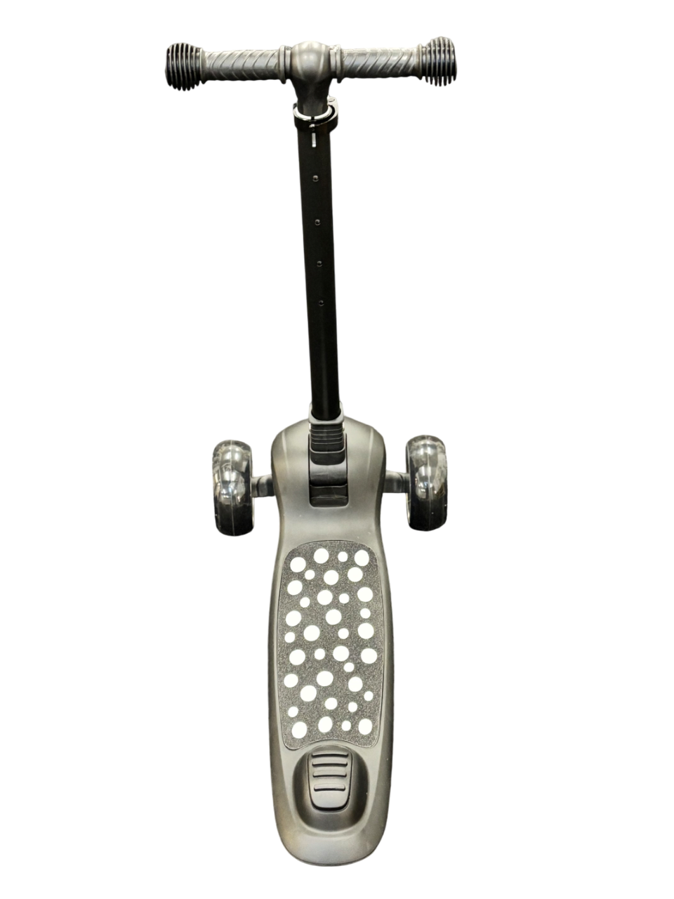 Vélon : Trottinette 3-10 ans  Noir - PU - LED roues - Pliable - Noir