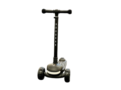 Vélon : Trottinette 3-10 ans  Noir - PU - LED roues - Pliable - Noir